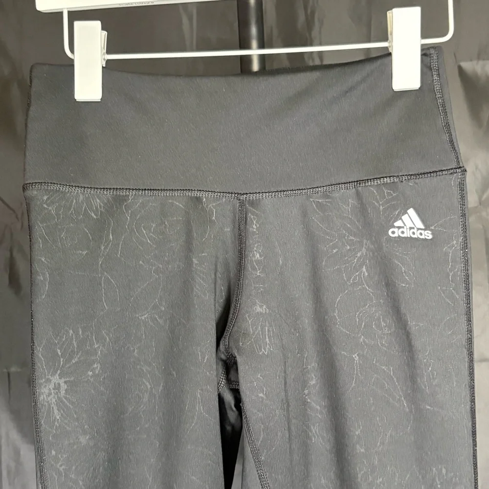 Adidas Women's Dark Gray Leggings Sz S - Picture 5 of 13